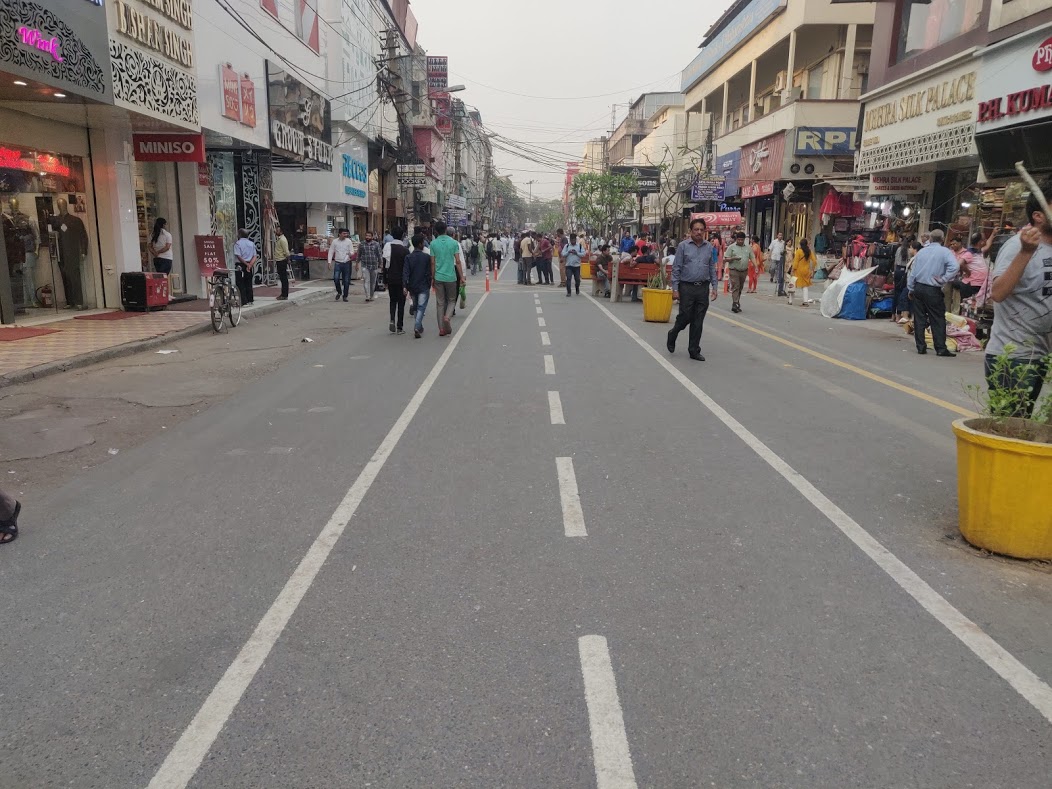 Benches on Road
